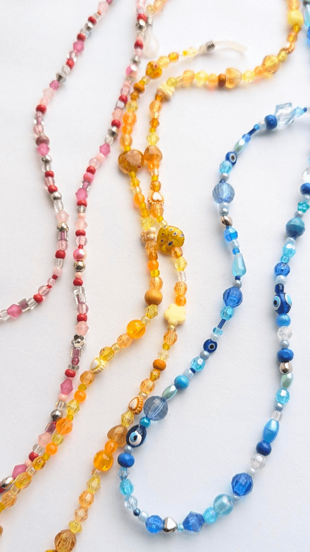 Reclaimed Bead Glasses Chains