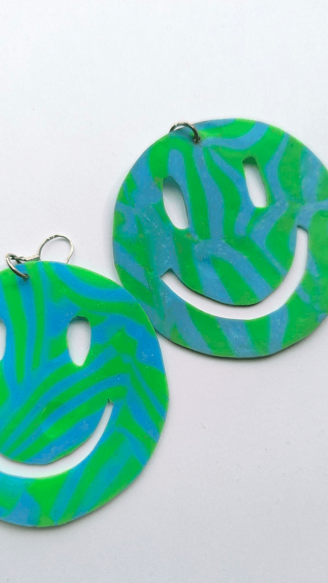 Blue/Green XL Smileys 