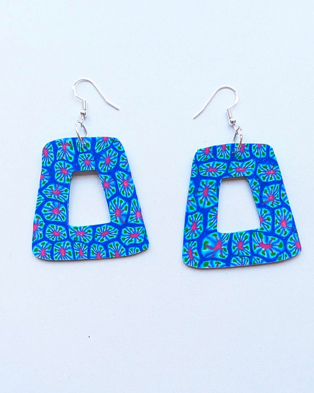 Blue Passionflower Doorknockers 