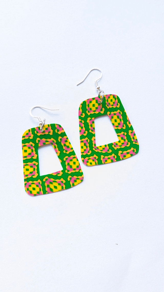 Green Crochet Doorknockers 