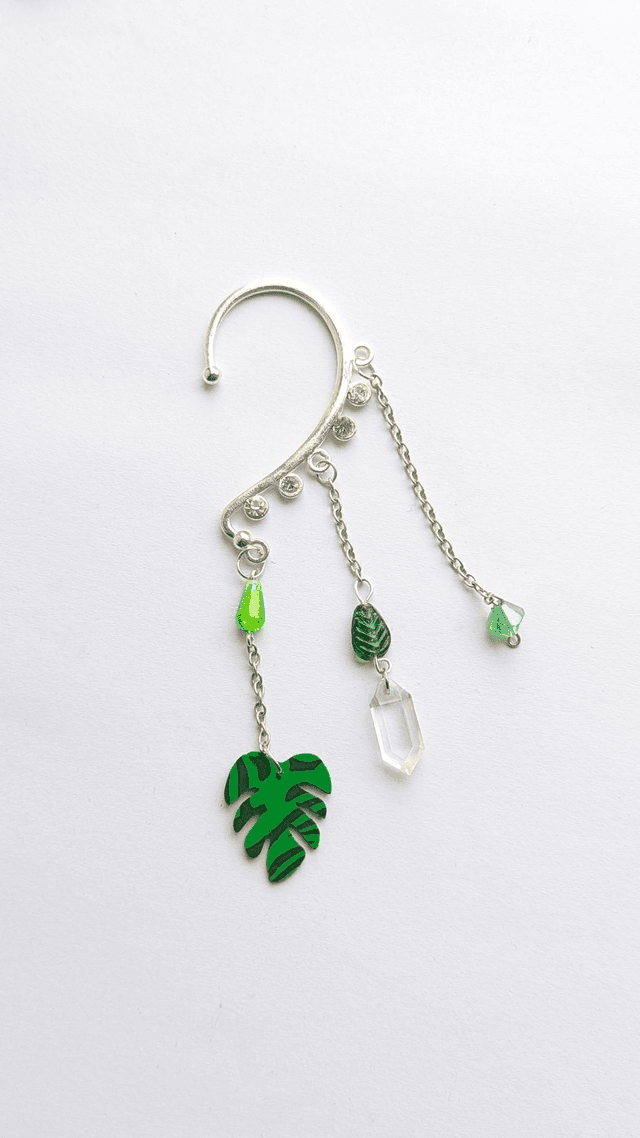 Green Goddess Ear Cuff